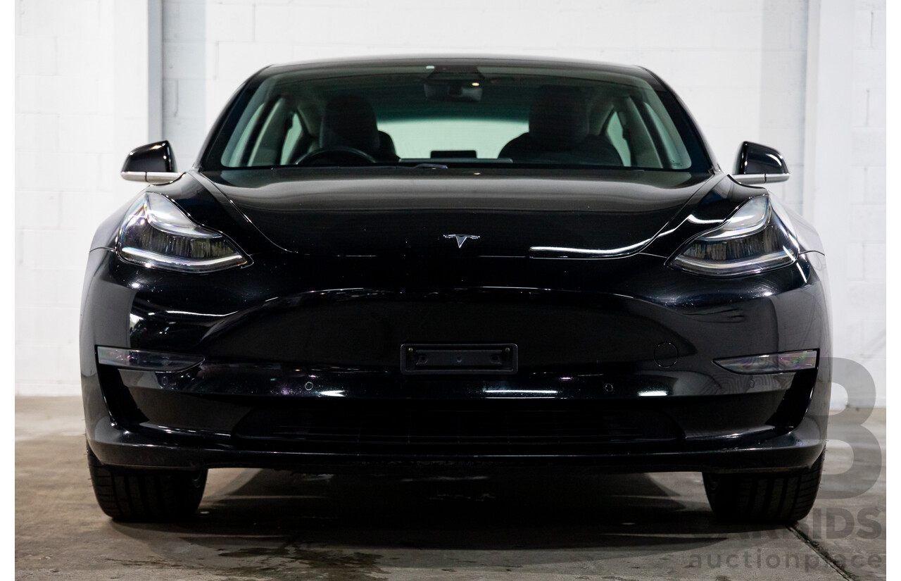 07/2019 Tesla Model 3 Standard Range (RWD) MY19 5d Sedan Black Dedicated Electric EV - 190kW