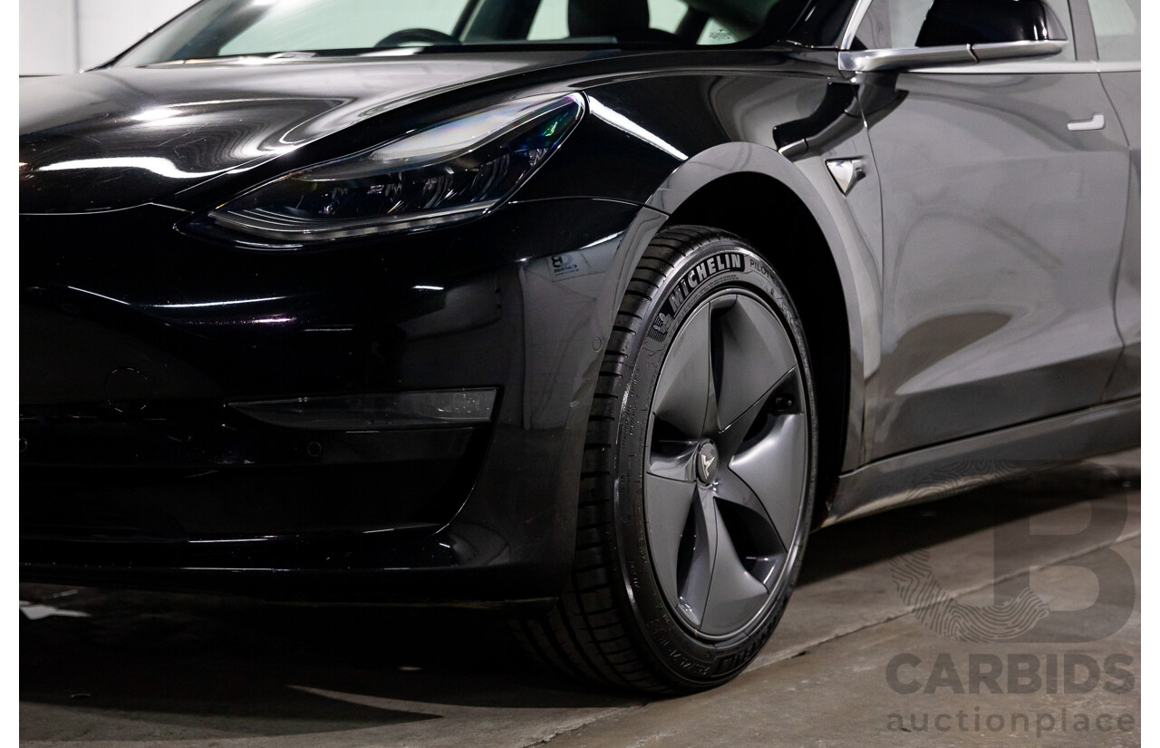 07/2019 Tesla Model 3 Standard Range (RWD) MY19 5d Sedan Black Dedicated Electric EV - 190kW