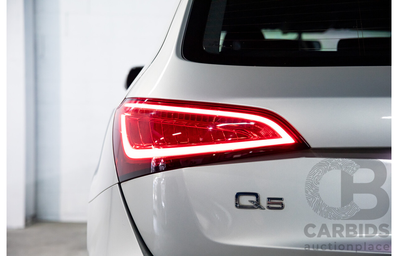 3/2013 Audi Q5 2.0 TFSI Quattro 8R MY13 4d Wagon Cuvee Silver Metallic Turbo 2.0L