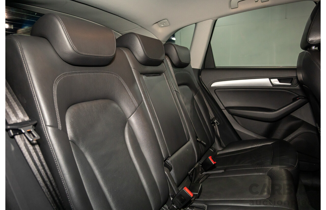 3/2013 Audi Q5 2.0 TFSI Quattro 8R MY13 4d Wagon Cuvee Silver Metallic Turbo 2.0L