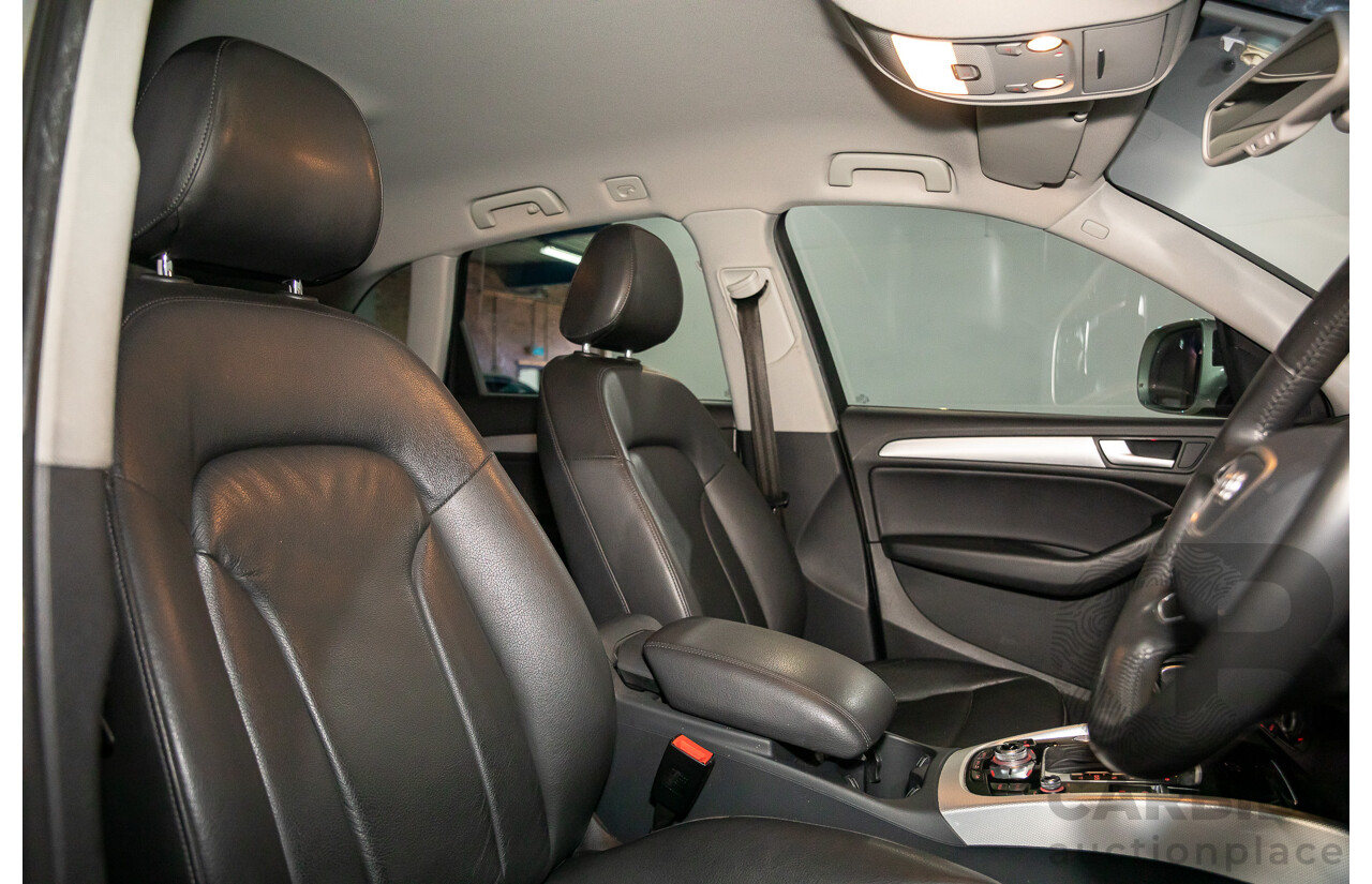 3/2013 Audi Q5 2.0 TFSI Quattro 8R MY13 4d Wagon Cuvee Silver Metallic Turbo 2.0L