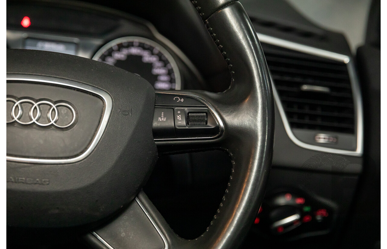 3/2013 Audi Q5 2.0 TFSI Quattro 8R MY13 4d Wagon Cuvee Silver Metallic Turbo 2.0L