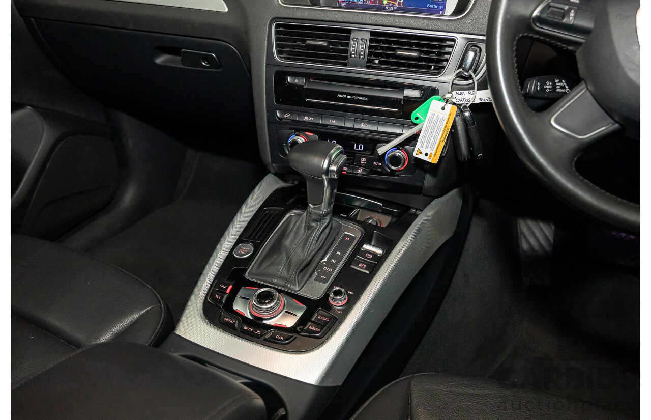 3/2013 Audi Q5 2.0 TFSI Quattro 8R MY13 4d Wagon Cuvee Silver Metallic Turbo 2.0L