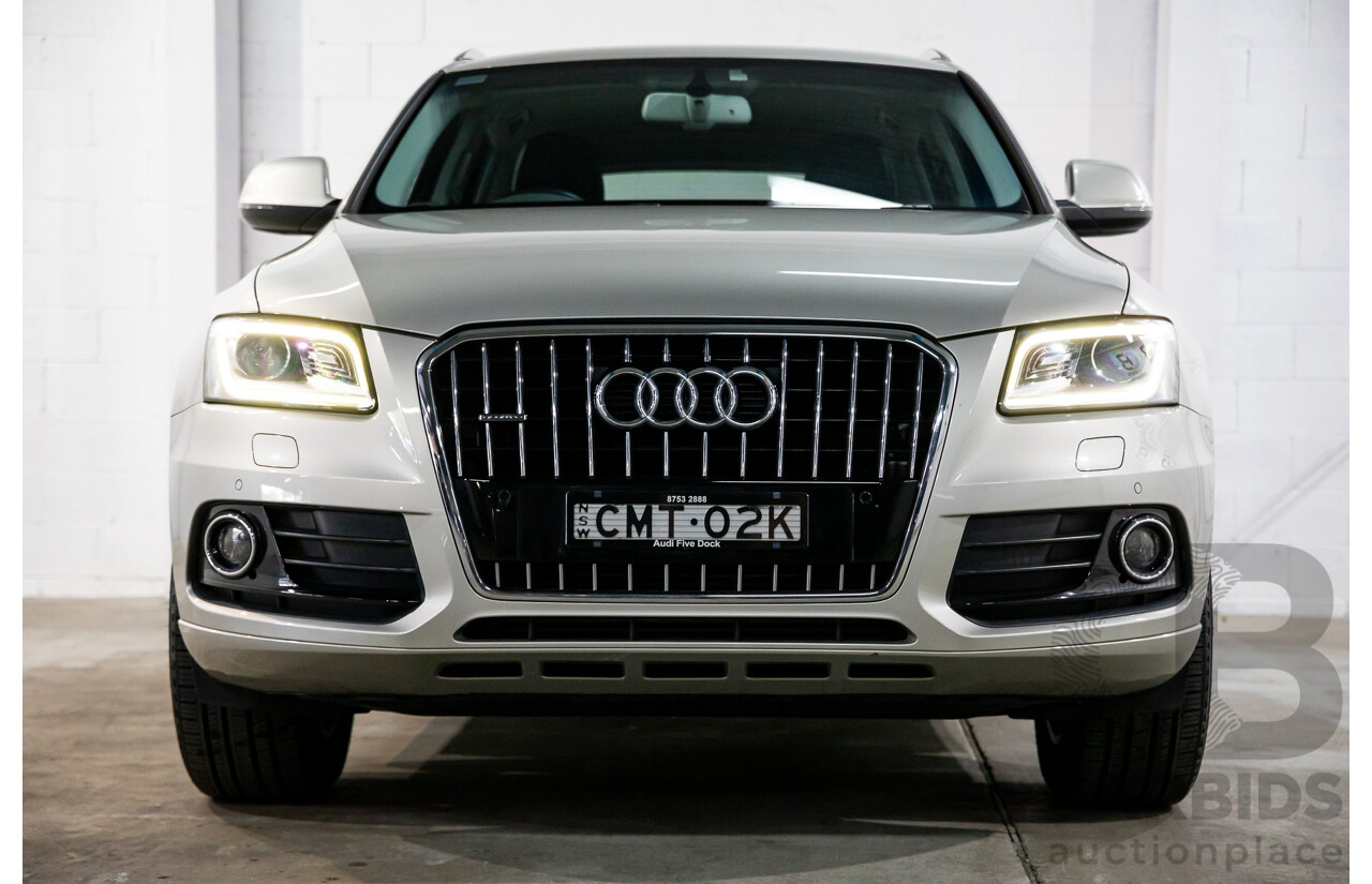 3/2013 Audi Q5 2.0 TFSI Quattro 8R MY13 4d Wagon Cuvee Silver Metallic Turbo 2.0L