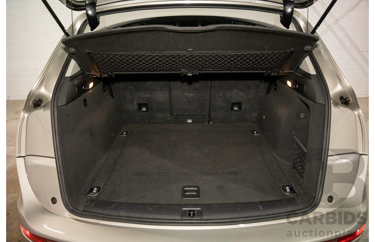 3/2013 Audi Q5 2.0 TFSI Quattro 8R MY13 4d Wagon Cuvee Silver Metallic Turbo 2.0L