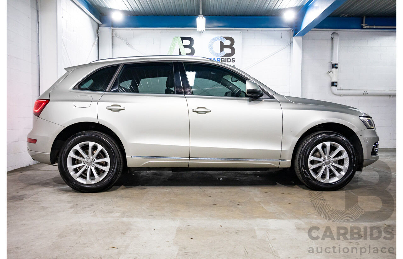 3/2013 Audi Q5 2.0 TFSI Quattro 8R MY13 4d Wagon Cuvee Silver Metallic Turbo 2.0L