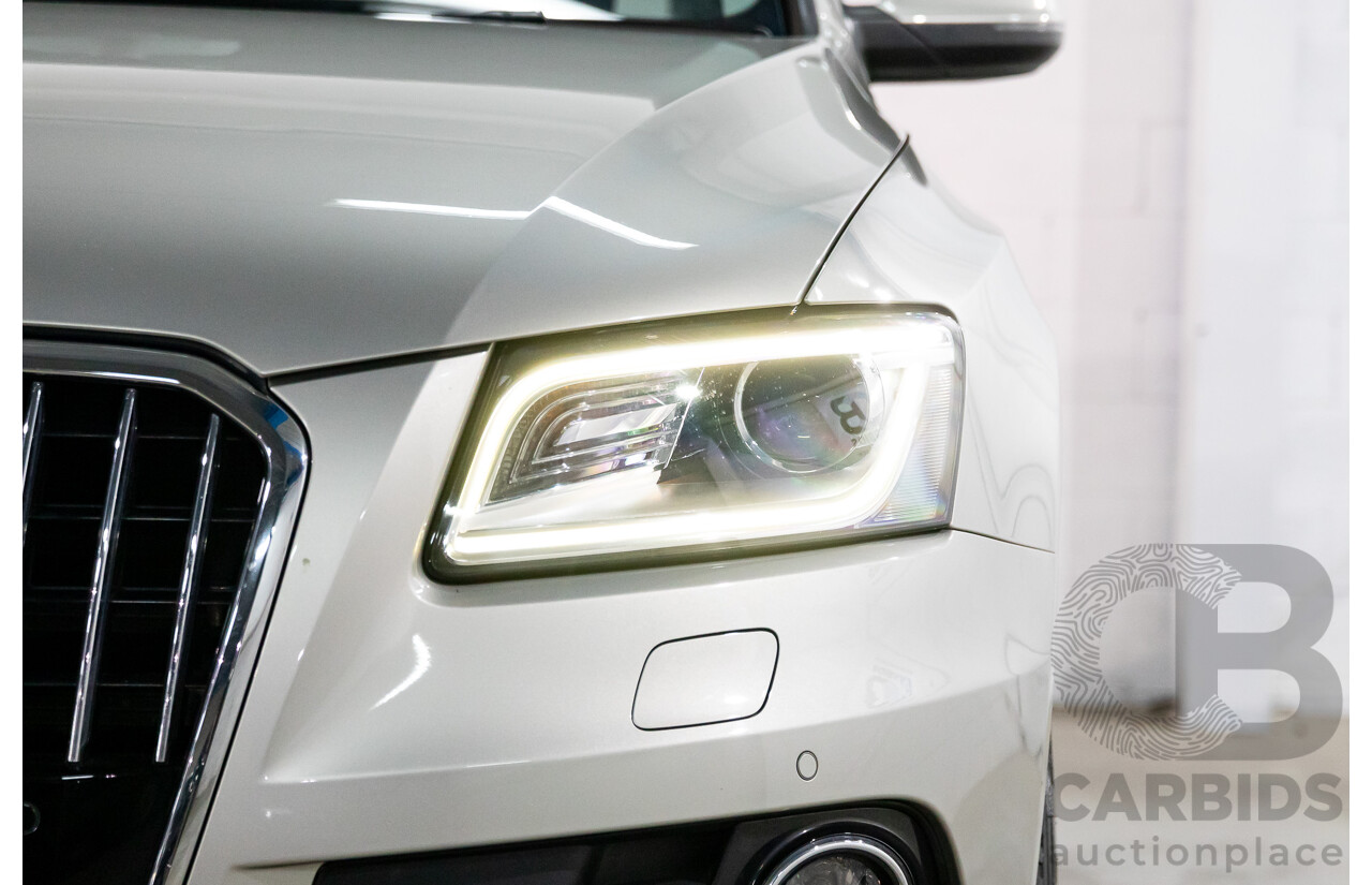 3/2013 Audi Q5 2.0 TFSI Quattro 8R MY13 4d Wagon Cuvee Silver Metallic Turbo 2.0L