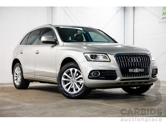3/2013 Audi Q5 2.0 TFSI Quattro 8R MY13 4d Wagon Cuvee Silver Metallic Turbo 2.0L