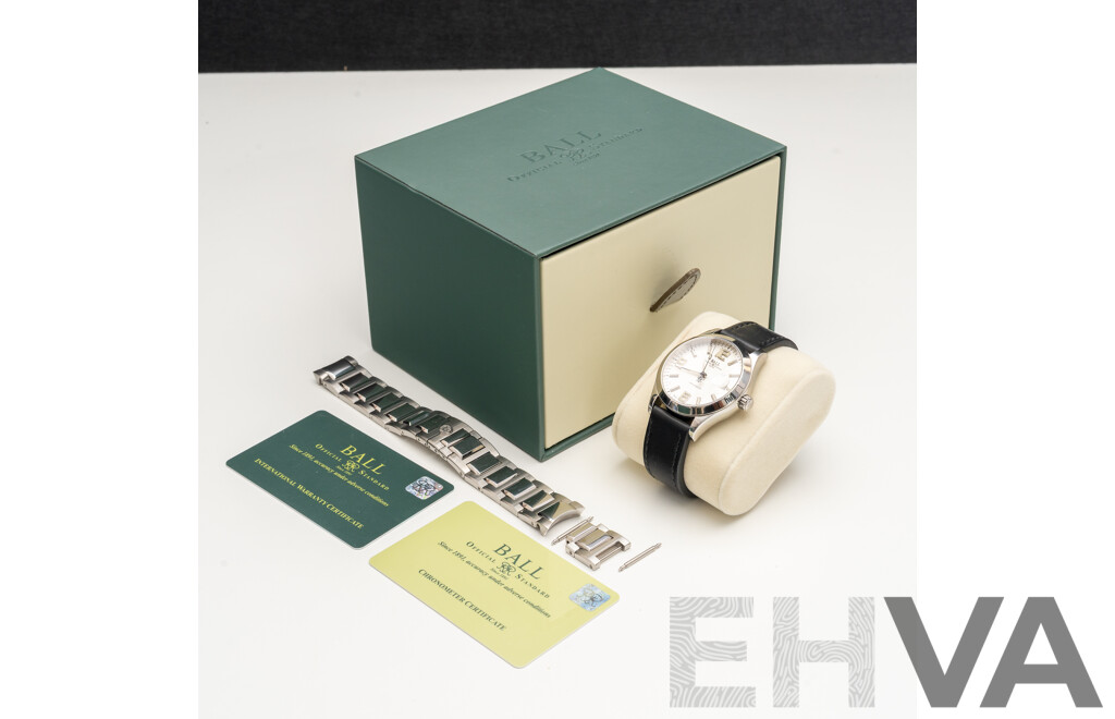 Ball Engineer II Pioneer NM2026C-S4CAJ-SL 904L Steel COSC Chronometer, 40mm Automatic