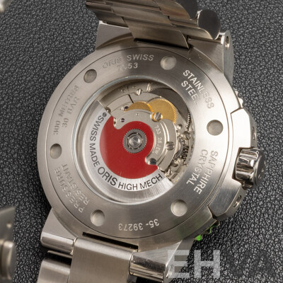 Oris Aquis 43mm Automatic Diver’s Watch, Model 7653