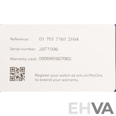 Oris Big Crown ProPilot Bronze 41mm Automatic Watch, Model 7761