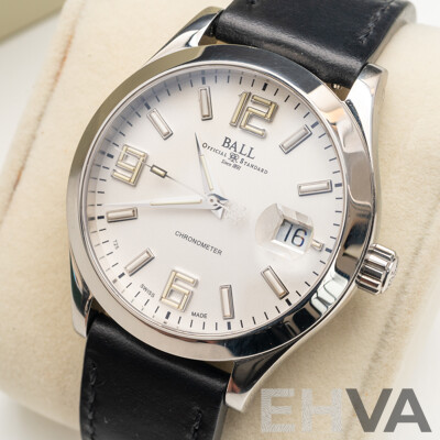 Ball Engineer II Pioneer NM2026C-S4CAJ-SL 904L Steel COSC Chronometer, 40mm Automatic