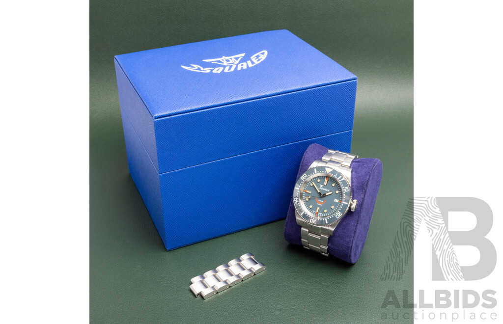 Squale 1545 40mm Automatic Diver’s Watch, Model 1545GG.AC