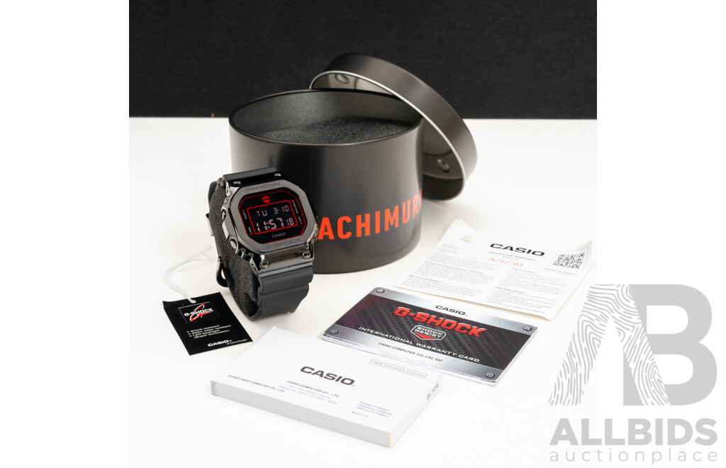 Special Edition G-SHOCK X Rui Hachimura Signature Model GM-5600RH-1