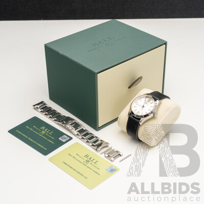 Ball Engineer II Pioneer NM2026C-S4CAJ-SL 904L Steel COSC Chronometer, 40mm Automatic