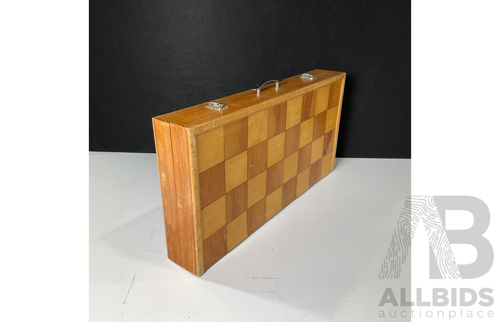 Large Wooden Chess Set