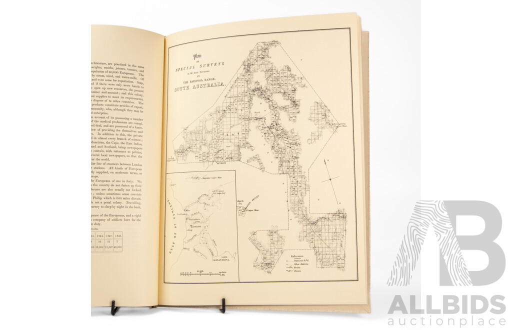 Two Vintage Books, Description of the Barossa Range in South Australia by 'Agicola' 1979 and Statues of the Order of the British Empire, 1948
