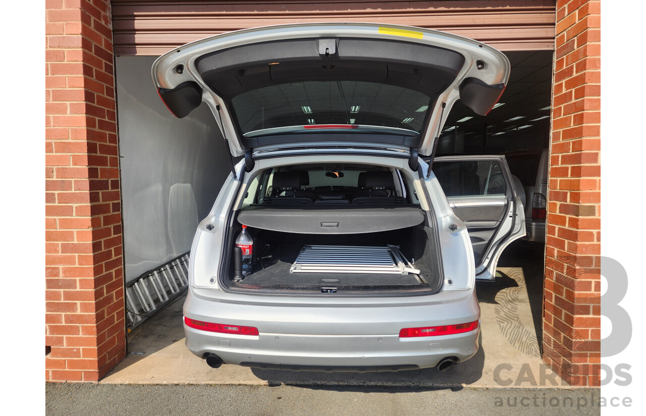 9/2008 Audi Q7 3.0 TDI Quattro MY08 UPGRADE 4d Wagon Silver 3.0L