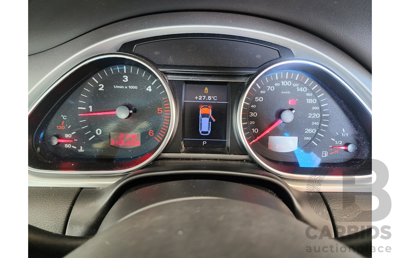 9/2008 Audi Q7 3.0 TDI Quattro MY08 UPGRADE 4d Wagon Silver 3.0L