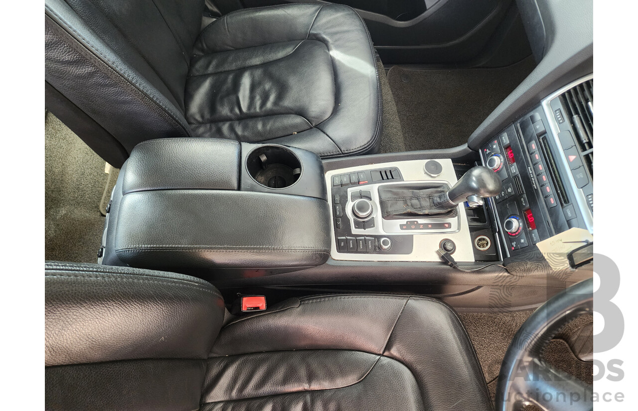 9/2008 Audi Q7 3.0 TDI Quattro MY08 UPGRADE 4d Wagon Silver 3.0L