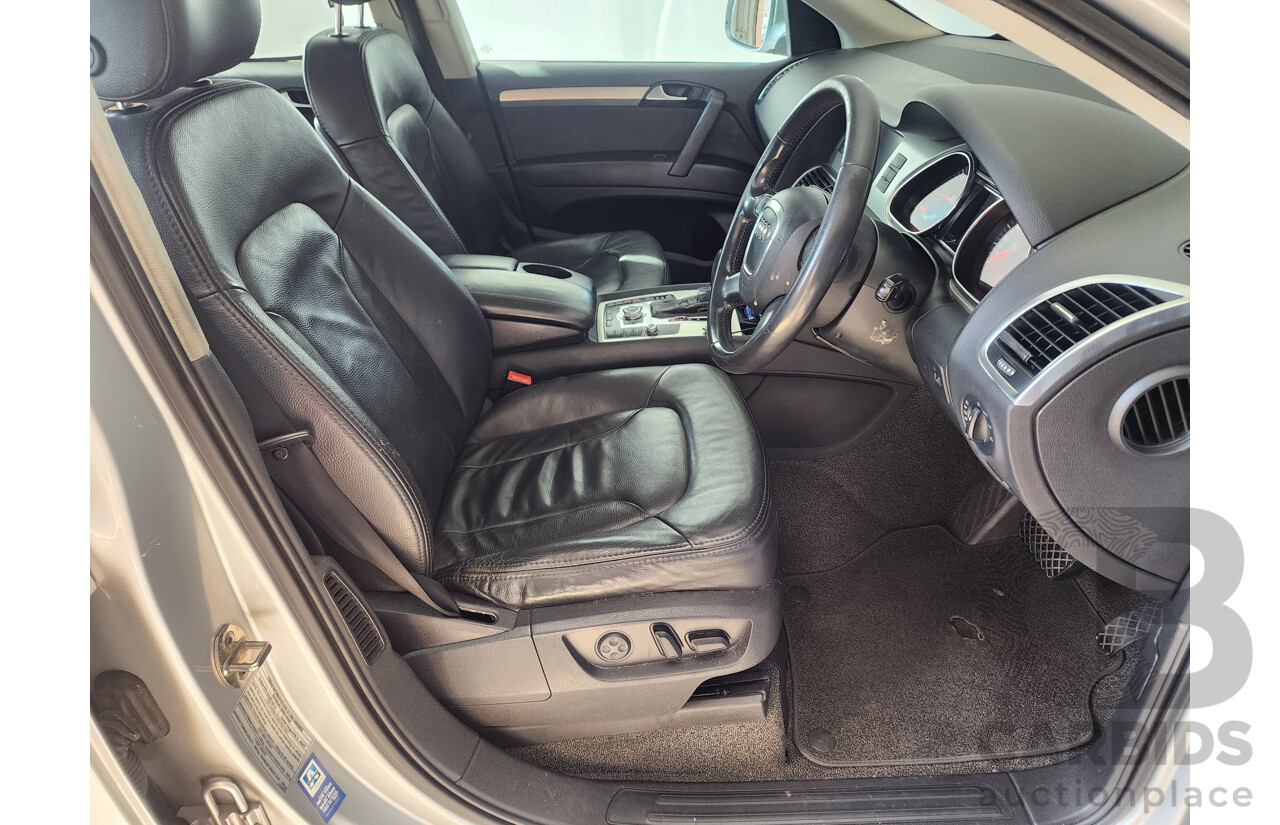 9/2008 Audi Q7 3.0 TDI Quattro MY08 UPGRADE 4d Wagon Silver 3.0L