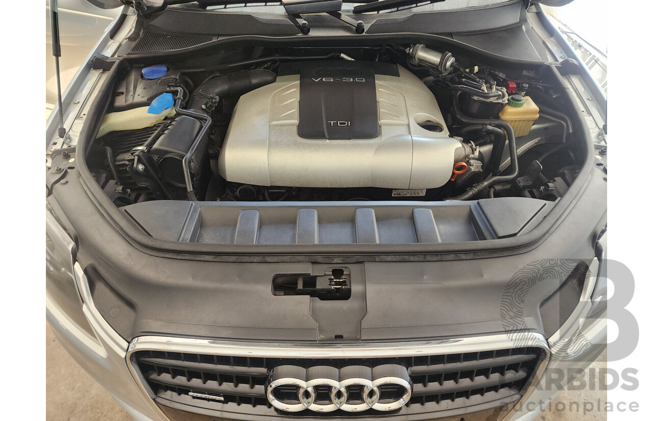 9/2008 Audi Q7 3.0 TDI Quattro MY08 UPGRADE 4d Wagon Silver 3.0L