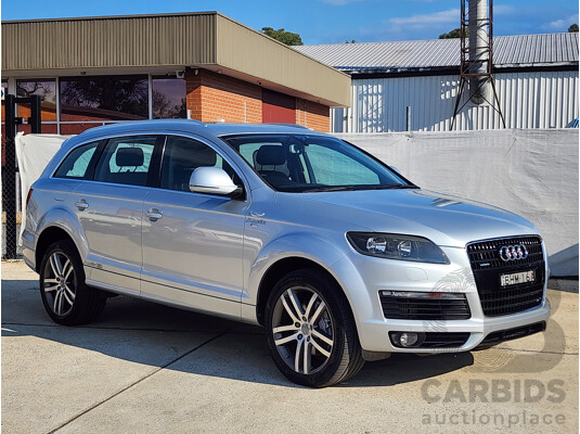 9/2008 Audi Q7 3.0 TDI Quattro MY08 UPGRADE 4d Wagon Silver 3.0L