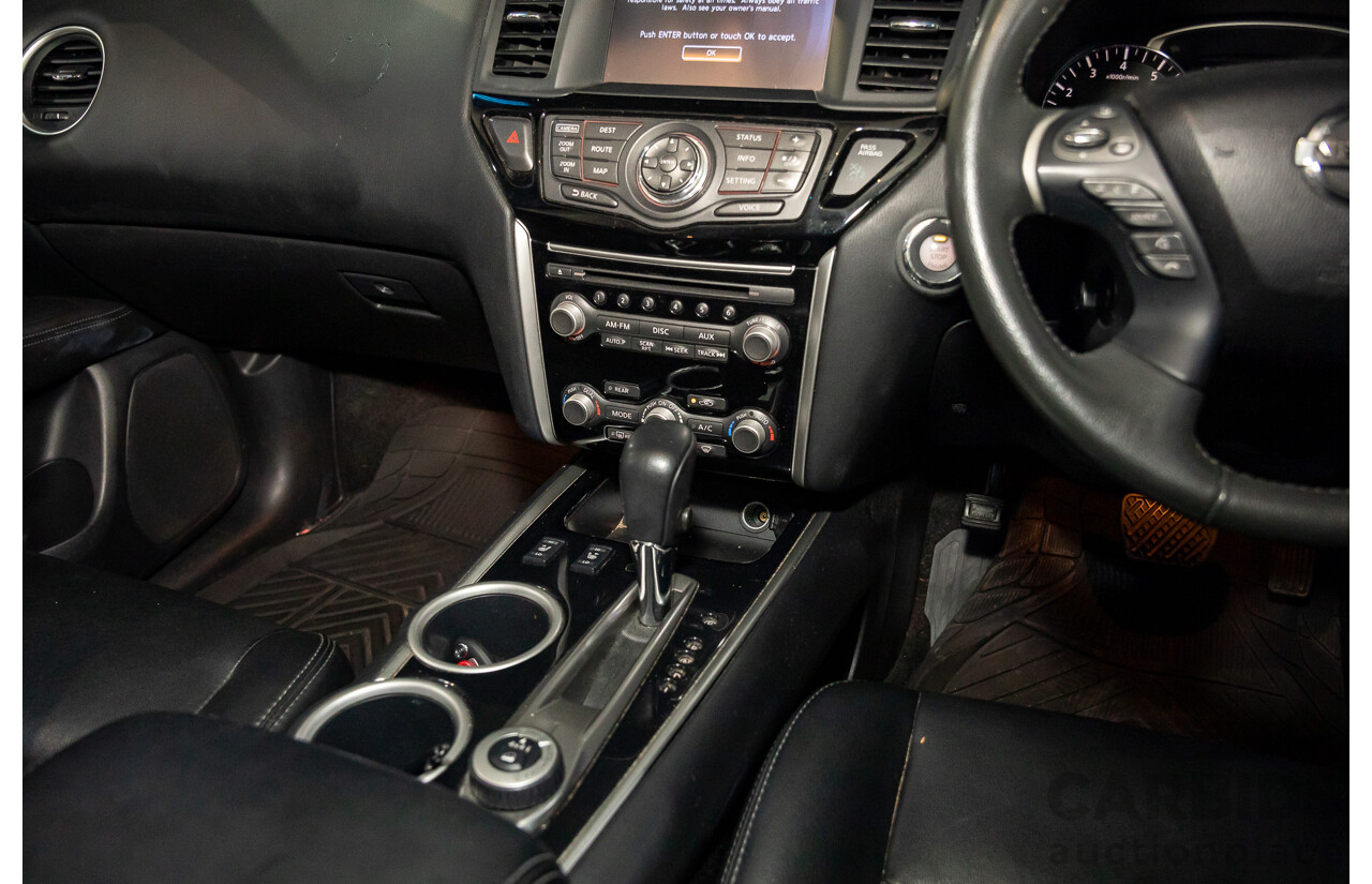 12/2015 Nissan Pathfinder ST-L N-Trek (4x4) R52 MY15 4d Wagon Gun Metallic V6 3.5L