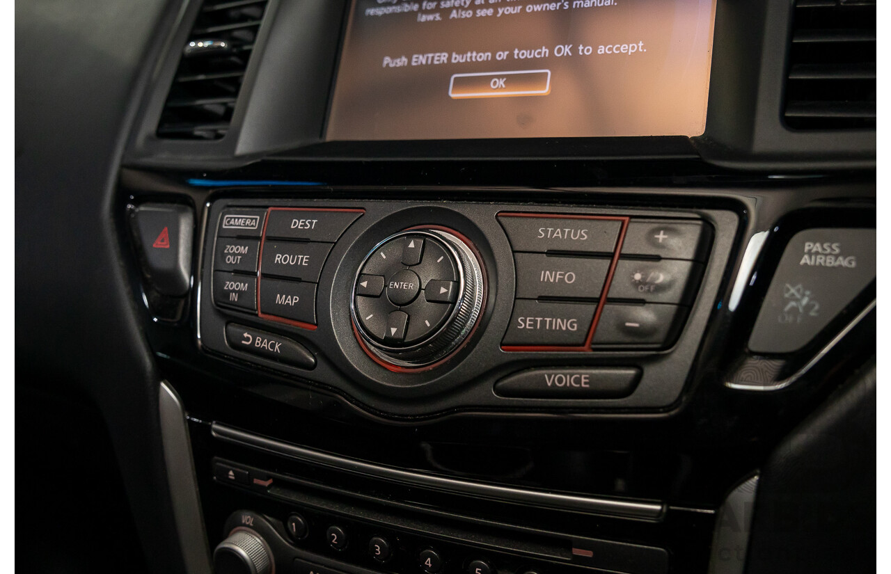 12/2015 Nissan Pathfinder ST-L N-Trek (4x4) R52 MY15 4d Wagon Gun Metallic V6 3.5L