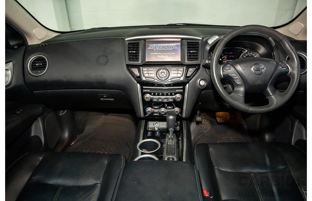 12/2015 Nissan Pathfinder ST-L (4x4) R52 MY15 4d Wagon Gun Metallic V6 3.5L