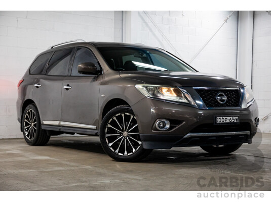 12/2015 Nissan Pathfinder ST-L N-Trek (4x4) R52 MY15 4d Wagon Gun Metallic V6 3.5L