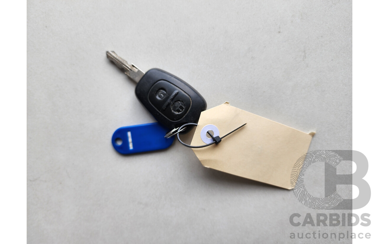 4/2007 Renault Kangoo Integral X76 2d Van White 1.6L