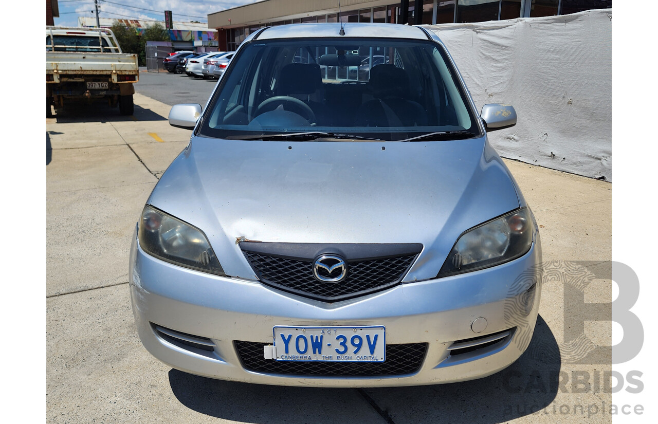 5/2003 Mazda Mazda2 NEO DY 5d Hatchback Silver 1.5L