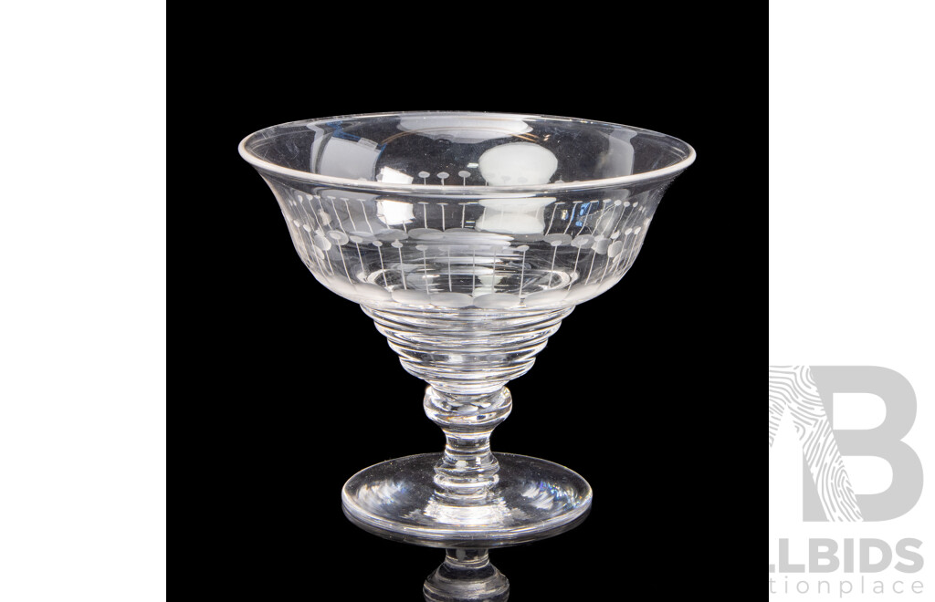 Collection of 11 Various Stewart Crystal Bowls