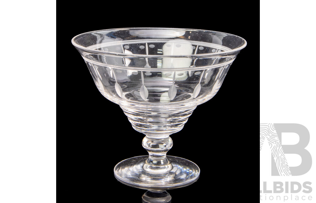 Collection of 11 Various Stewart Crystal Bowls