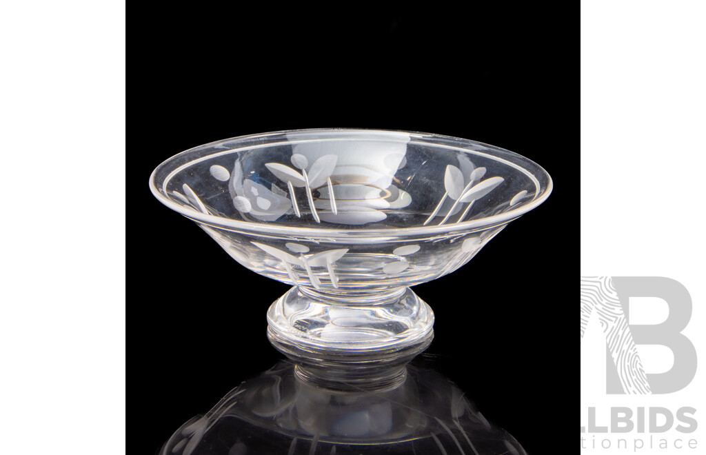 Collection of 11 Various Stewart Crystal Bowls