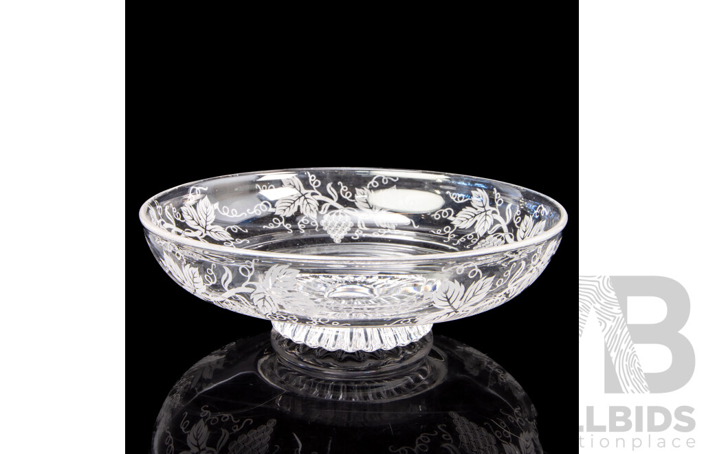 Collection of 11 Various Stewart Crystal Bowls