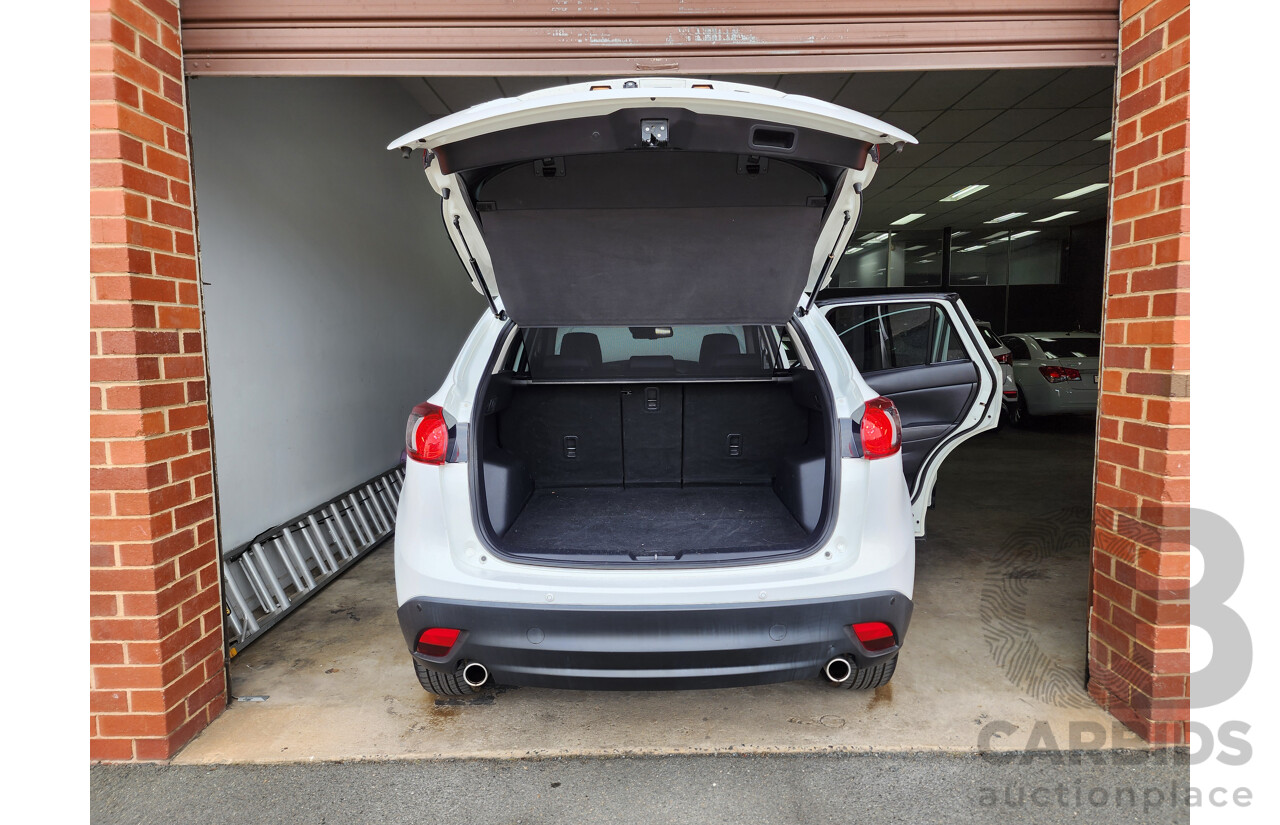 3/2014 Mazda Cx-5 Akera (4x4) MY13 UPGRADE 4d Wagon White 2.2L