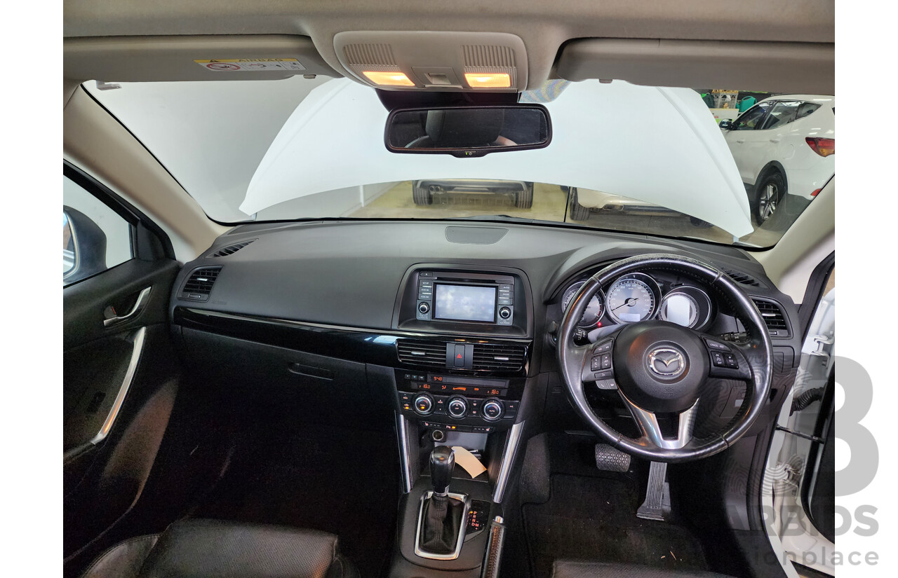 3/2014 Mazda Cx-5 Akera (4x4) MY13 UPGRADE 4d Wagon White 2.2L