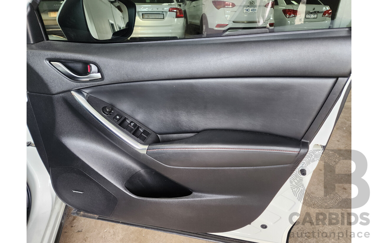 3/2014 Mazda Cx-5 Akera (4x4) MY13 UPGRADE 4d Wagon White 2.2L