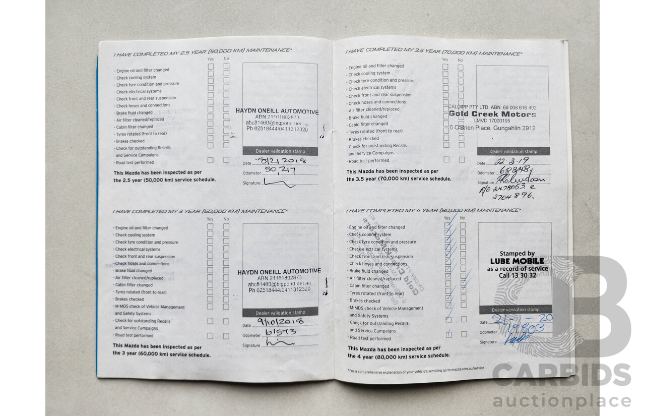 3/2014 Mazda Cx-5 Akera (4x4) MY13 UPGRADE 4d Wagon White 2.2L