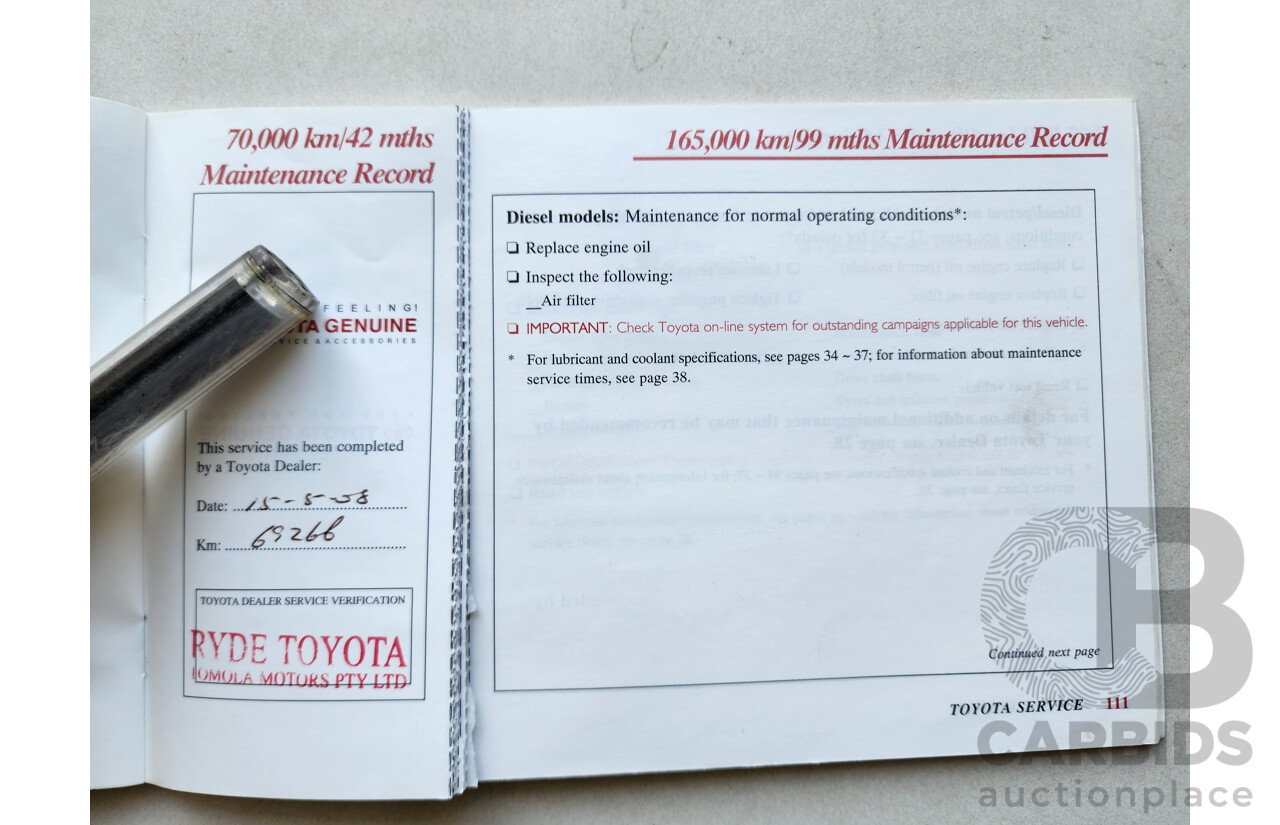 10/2004 Toyota Landcruiser Prado Grande (4x4) GRJ120R 4d Wagon Silver 4.0L