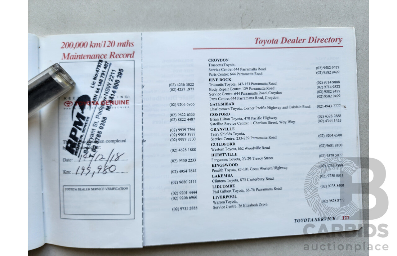 10/2004 Toyota Landcruiser Prado Grande (4x4) GRJ120R 4d Wagon Silver 4.0L