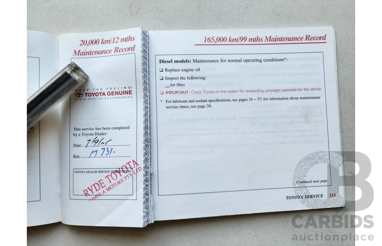 10/2004 Toyota Landcruiser Prado Grande (4x4) GRJ120R 4d Wagon Silver 4.0L