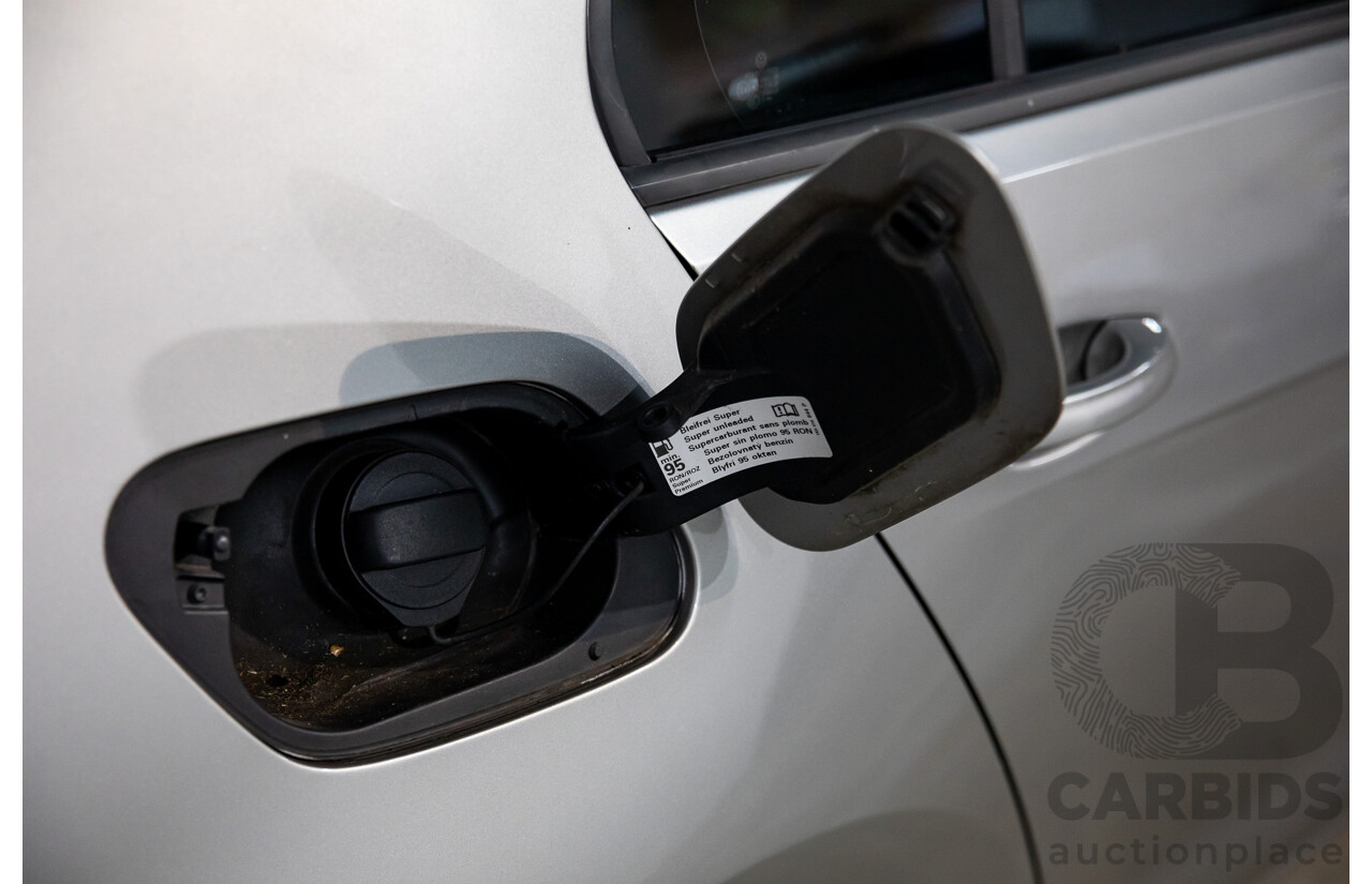 02/2018 Volkswagen Golf 110 TSI Comfortline (FWD) AU MY18 5d Hatchback Tungsten Silver Metallic Turbo 1.4L