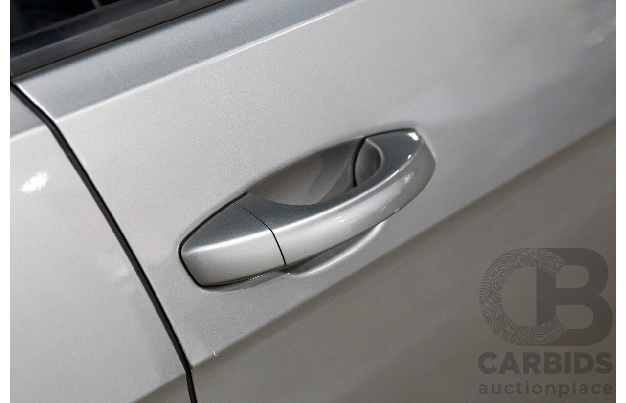 02/2018 Volkswagen Golf 110 TSI Comfortline (FWD) AU MY18 5d Hatchback Tungsten Silver Metallic Turbo 1.4L