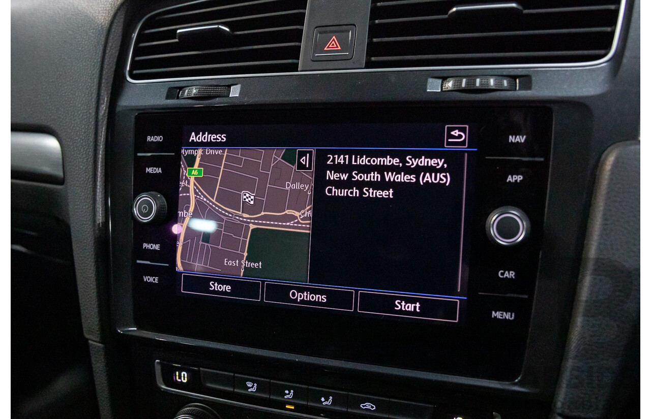 02/2018 Volkswagen Golf 110 TSI Comfortline (FWD) AU MY18 5d Hatchback Tungsten Silver Metallic Turbo 1.4L