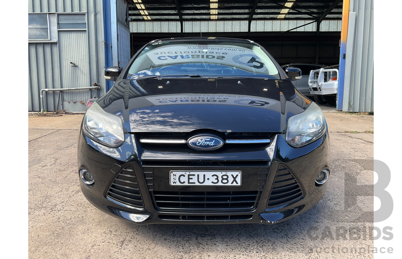 10/2011 Ford Focus Titanium LW 5d Hatchback Black Ebony Metallic Turbo Diesel 2.0L