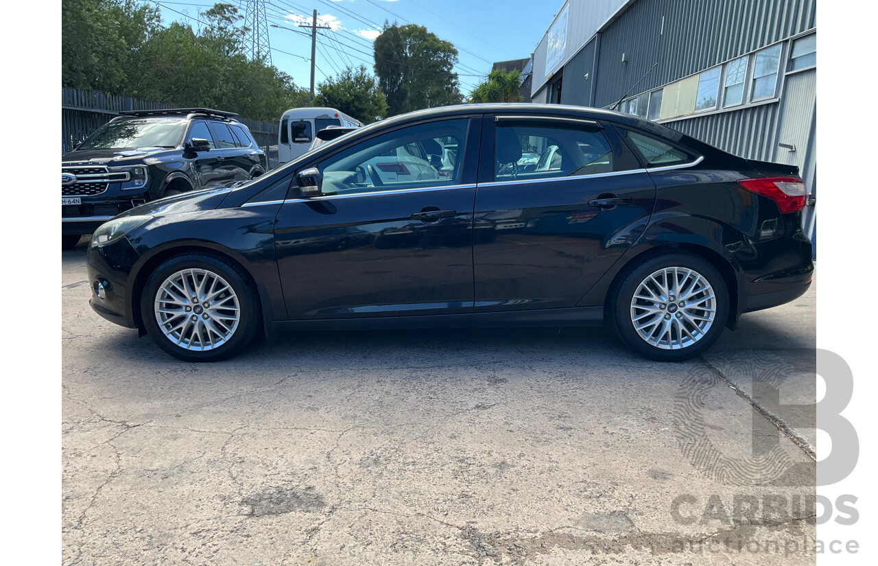 10/2011 Ford Focus Titanium LW 5d Hatchback Black Ebony Metallic Turbo Diesel 2.0L