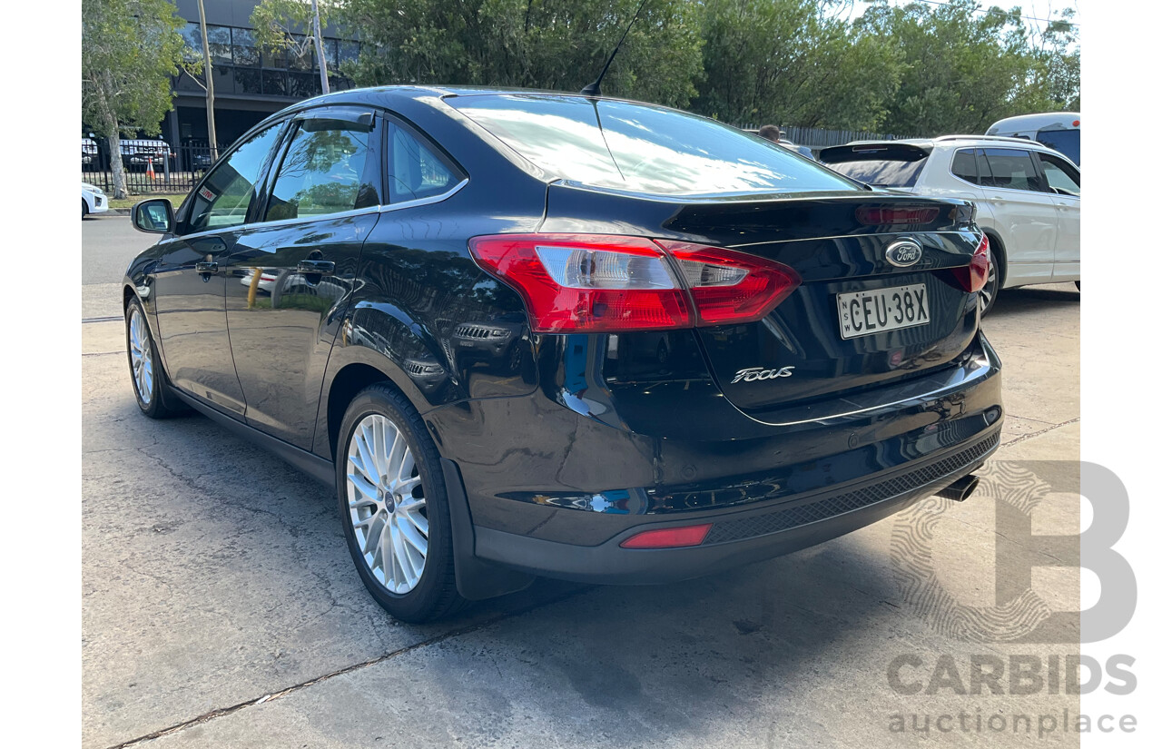 10/2011 Ford Focus Titanium LW 5d Hatchback Black Ebony Metallic Turbo Diesel 2.0L